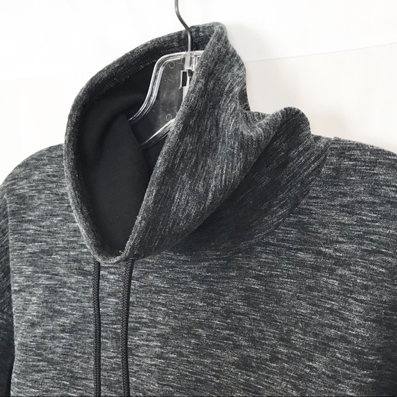 CHAMPION Heather Gray Turtleneck Activewear Top-S - Picture 5 of 8